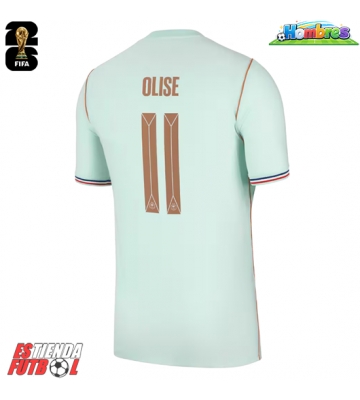 Francia Michael Olise #11 Segunda Equipación Mundial 2026 Manga Corta